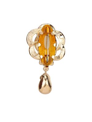 blue metal brooch - 15627843 - Standard Image - 2