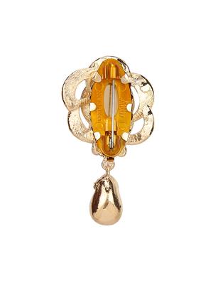 white metal brooch - 15627848 - Standard Image - 2