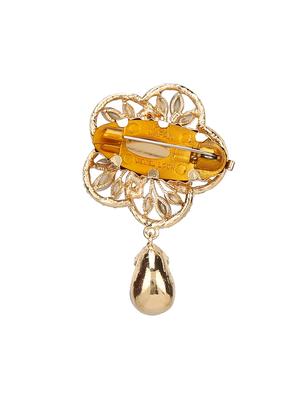 red metal brooch - 15627858 - Standard Image - 2