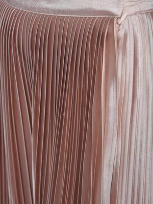 metallic accordion pleat skirt - 15628621 - Standard Image - 5