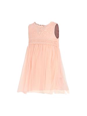 orange net frock - 15628881 - Standard Image - 2