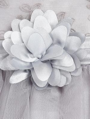 grey net frock - 15628882 - Standard Image - 5