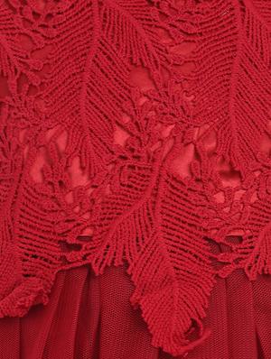 red net frock - 15628885 - Standard Image - 5