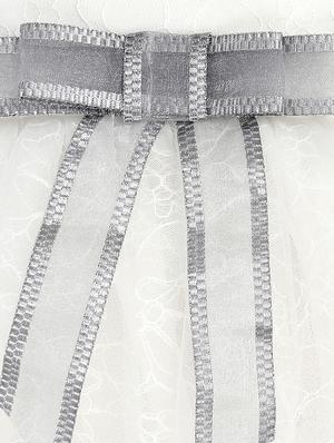 white polyester frock - 15628891 - Standard Image - 5