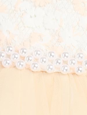 orange net frock - 15628898 - Standard Image - 5