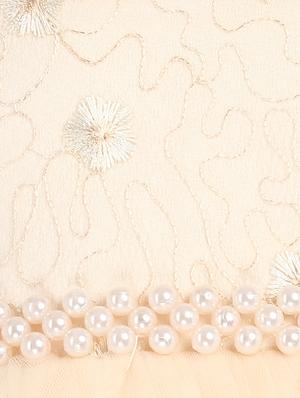 orange net frock - 15628902 - Standard Image - 5