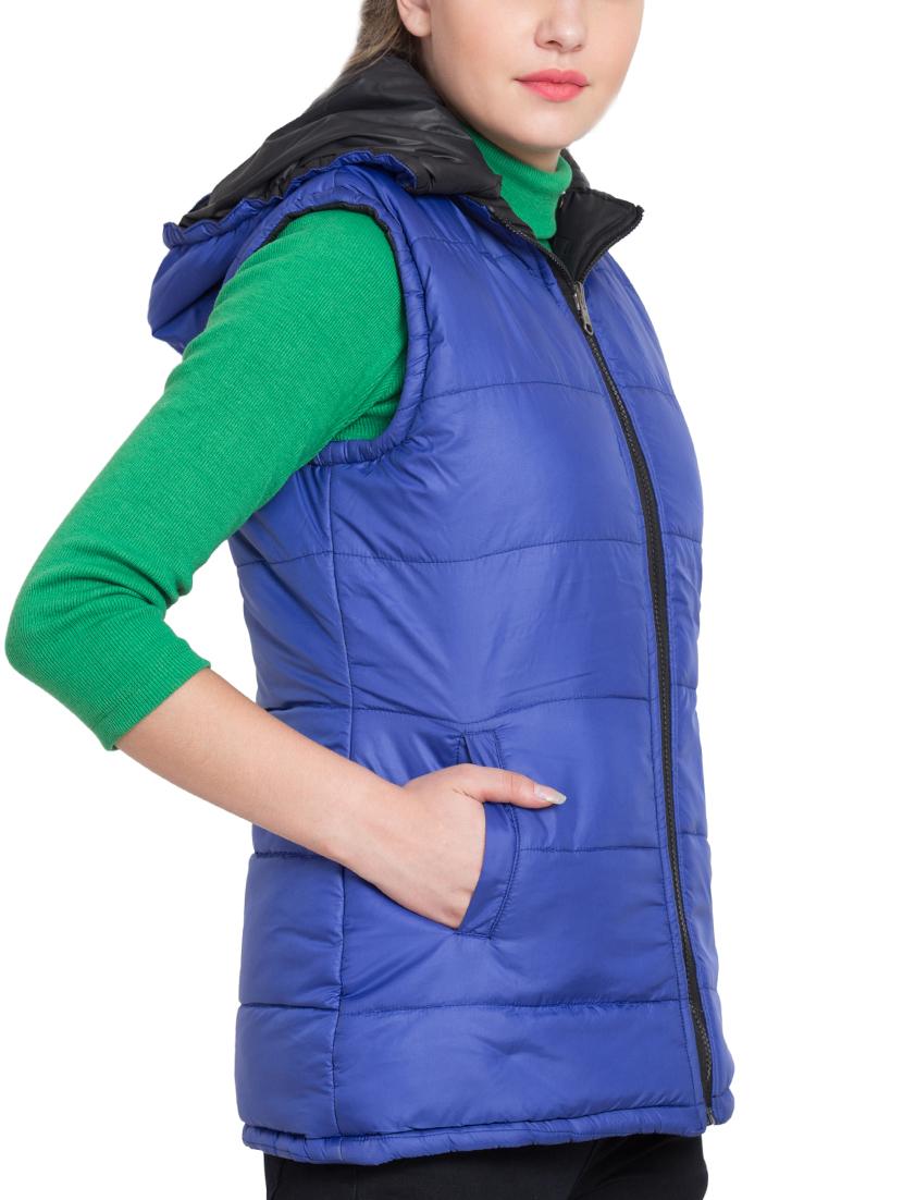 puffer hooded gilet jacket - 15629238 - Zoom Image - 2