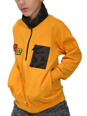 yellow fleece sweatshirt - 15629412 - Standard Image - 2