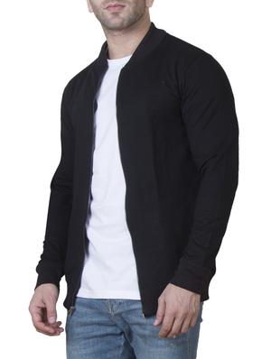 black cotton sweatshirt - 15629590 - Standard Image - 2