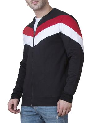 black cotton sweatshirt - 15629597 - Standard Image - 2