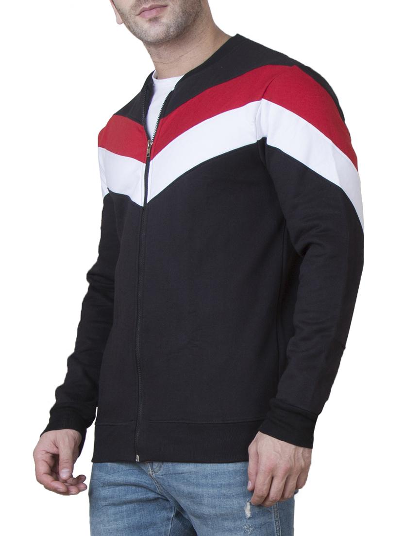 black cotton sweatshirt - 15629597 - Zoom Image - 2