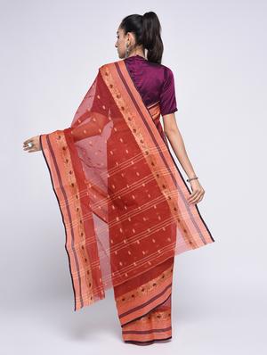 bengal tangail tant saree - 15629698 - Standard Image - 2