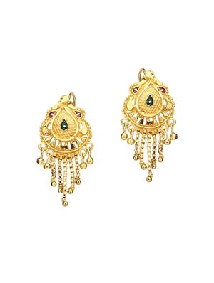 Gold Tone Necklace & Earrings Set - 15630801 - Standard Image - 2