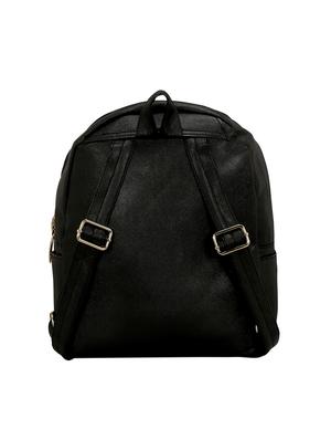 black leatherette (pu) fashion backpack - 15632371 - Standard Image - 2