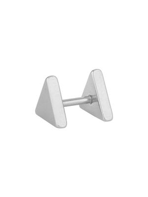 silver studs earring - 15635572 - Standard Image - 2