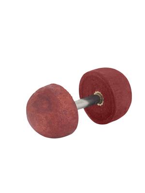 silver satin less steel studs earring - 15635583 - Standard Image - 2