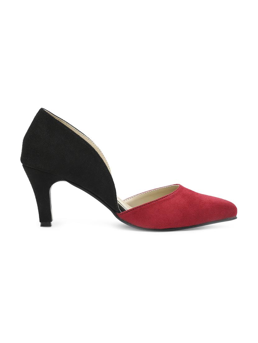red slip on pumps - 15636247 - Zoom Image - 2
