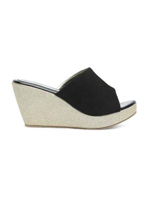 black platforms wedges - 15636255 - Standard Image - 2