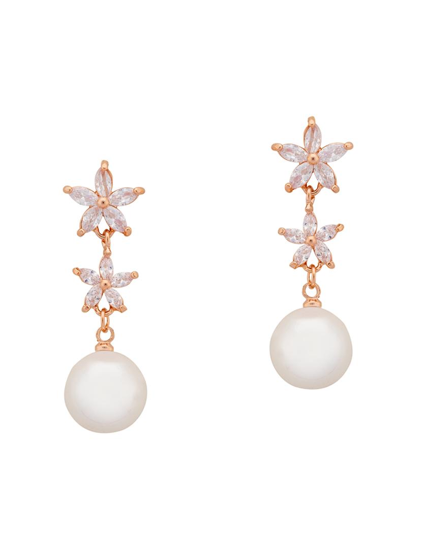 gold tone earrings - 15641122 - Zoom Image - 2