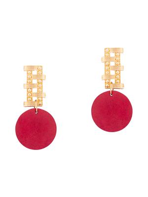 gold tone drop earrings - 15641141 - Standard Image - 2