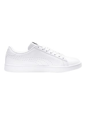white Leather lace up sneakers - 15642488 - Standard Image - 2