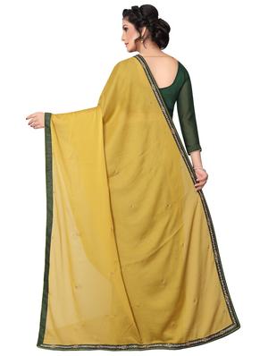 floral half and half saree with blouse - 15642655 - Standard Image - 2