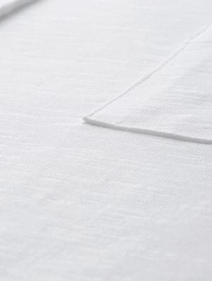 white cotton pocket t-shirt - 15643057 - Standard Image - 5