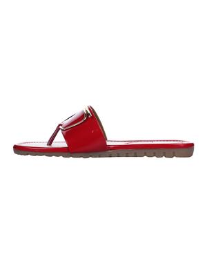 red black slip on sandal - 15644284 - Standard Image - 2