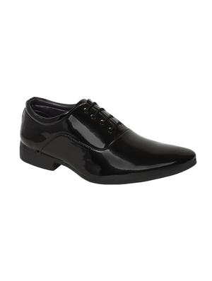 black Patent Leather lace-up oxfords - 15645884 - Standard Image - 2
