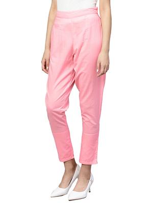 high waist flat front trouser - 15647884 - Standard Image - 2