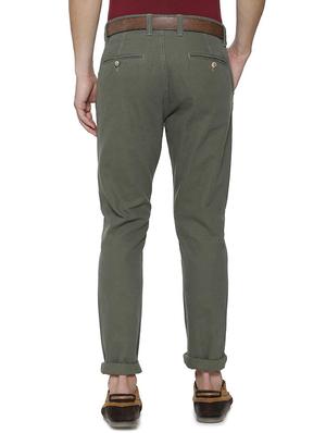green cotton chinos - 15648710 - Standard Image - 2