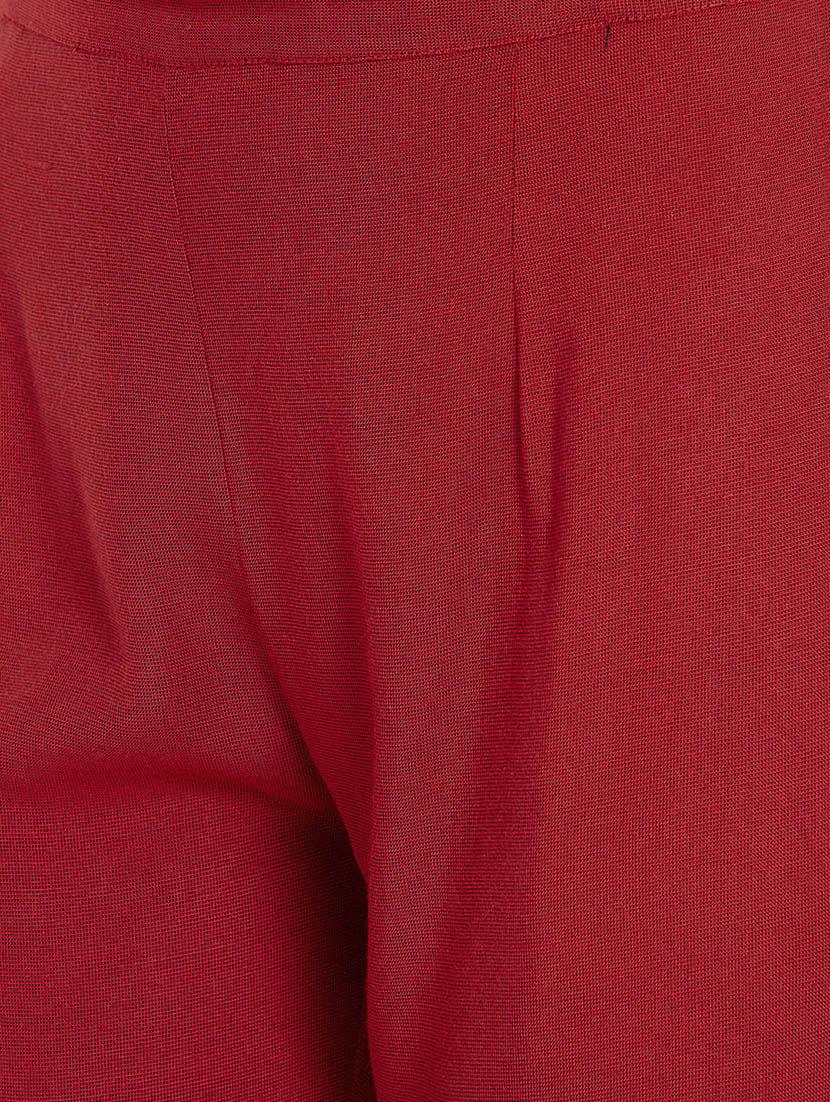 high waist flat front trouser - 15648800 - Zoom Image - 5