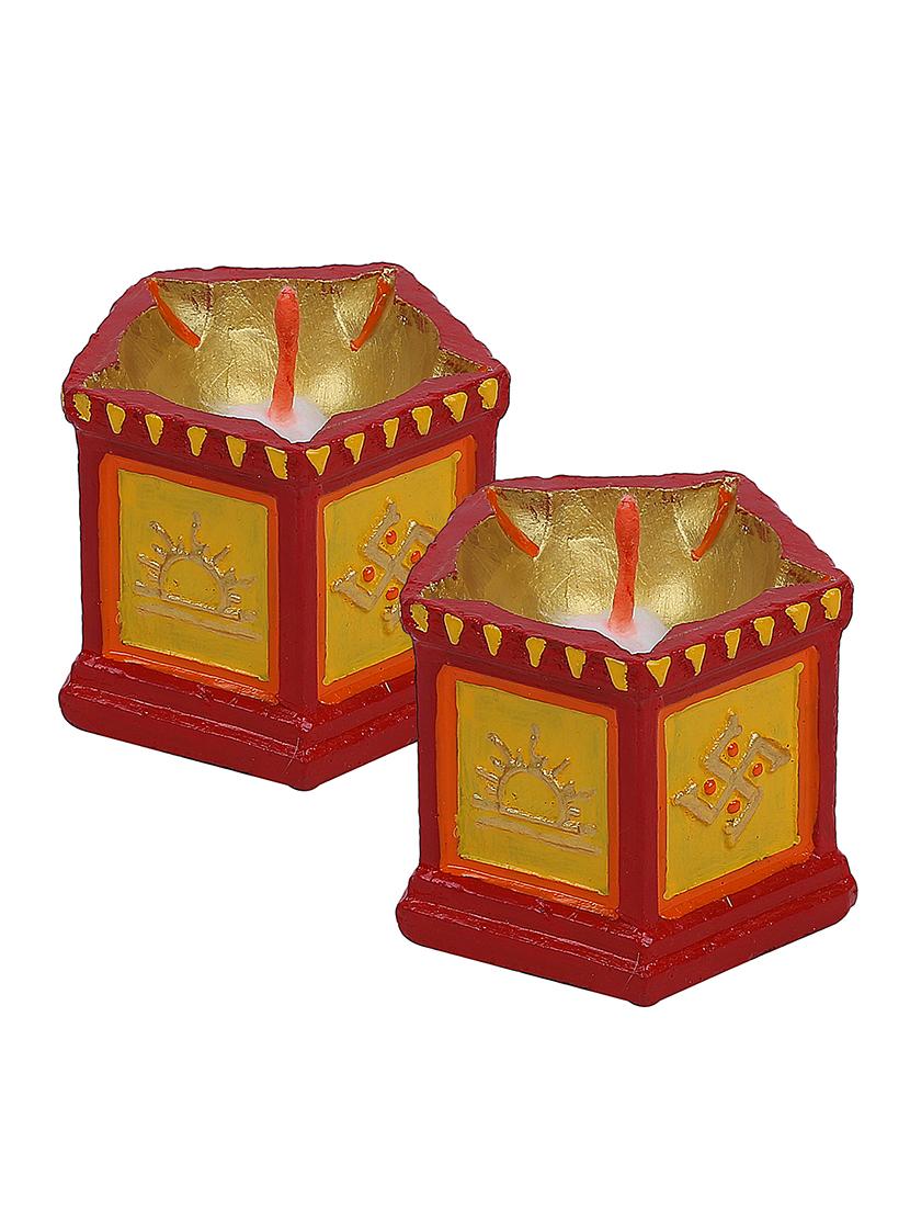 aapno rajasthan handcrafted traditional tulsi deepak - 15649175 - Zoom Image - 2