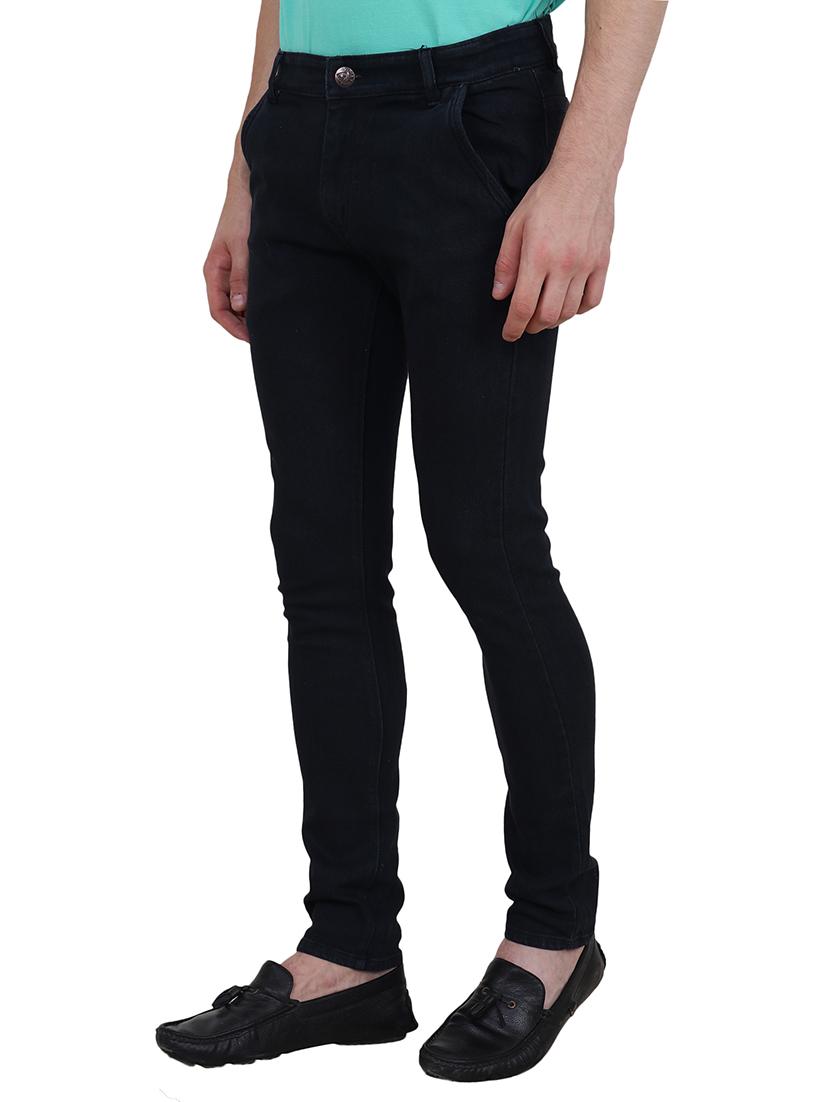 black denim plain jeans - 15649455 - Zoom Image - 2