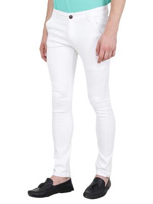 white denim plain jeans - 15649467 - Standard Image - 2