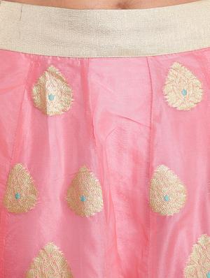zari flared lehenga set - 15649791 - Standard Image - 5