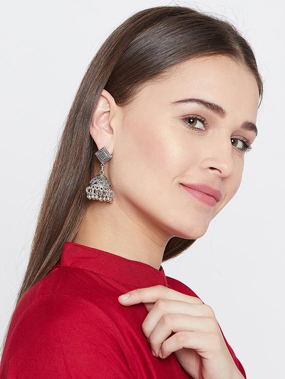 silver metal jewellery - 15653271 - Zoom Image - 2