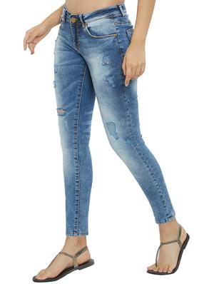 stone washed distressed jeans - 15653983 - Standard Image - 2