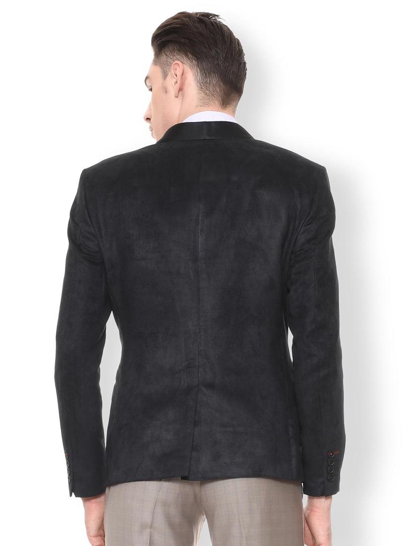 black polyester single breasted tuxedo - 15654081 - Zoom Image - 2