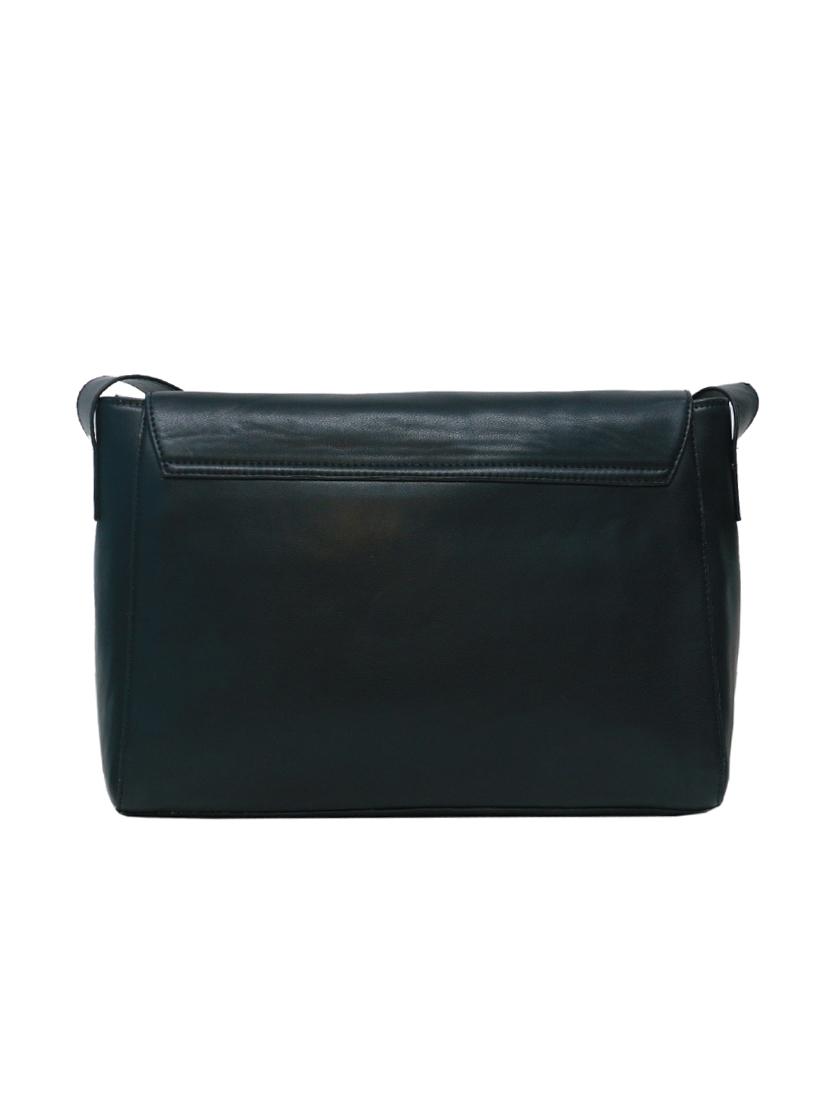 black leatherette (pu) regular sling bag - 15654814 - Zoom Image - 2