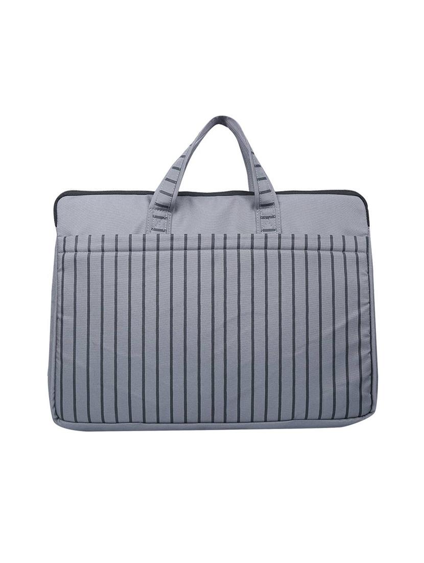 grey polyester laptop bag - 15656637 - Zoom Image - 2