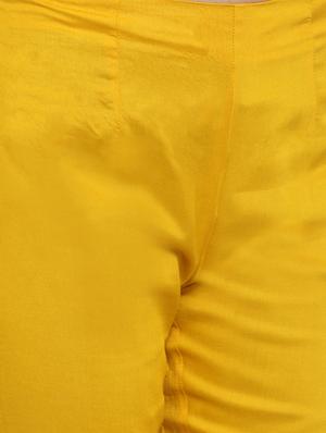 flat front mid waist trouser - 15656753 - Standard Image - 5