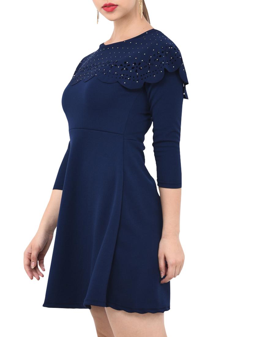 embellished a-line dress - 15656991 - Zoom Image - 2