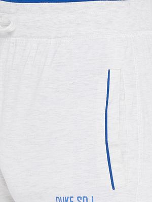 grey cotton full length track pant - 15657681 - Standard Image - 5