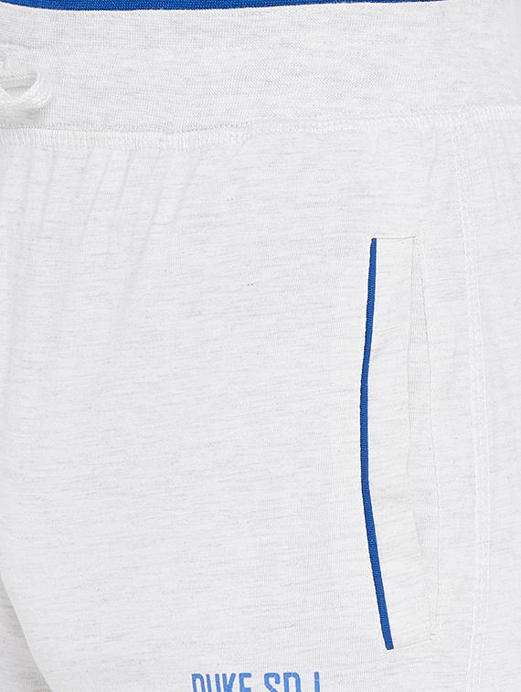 grey cotton full length track pant - 15657681 - Zoom Image - 5