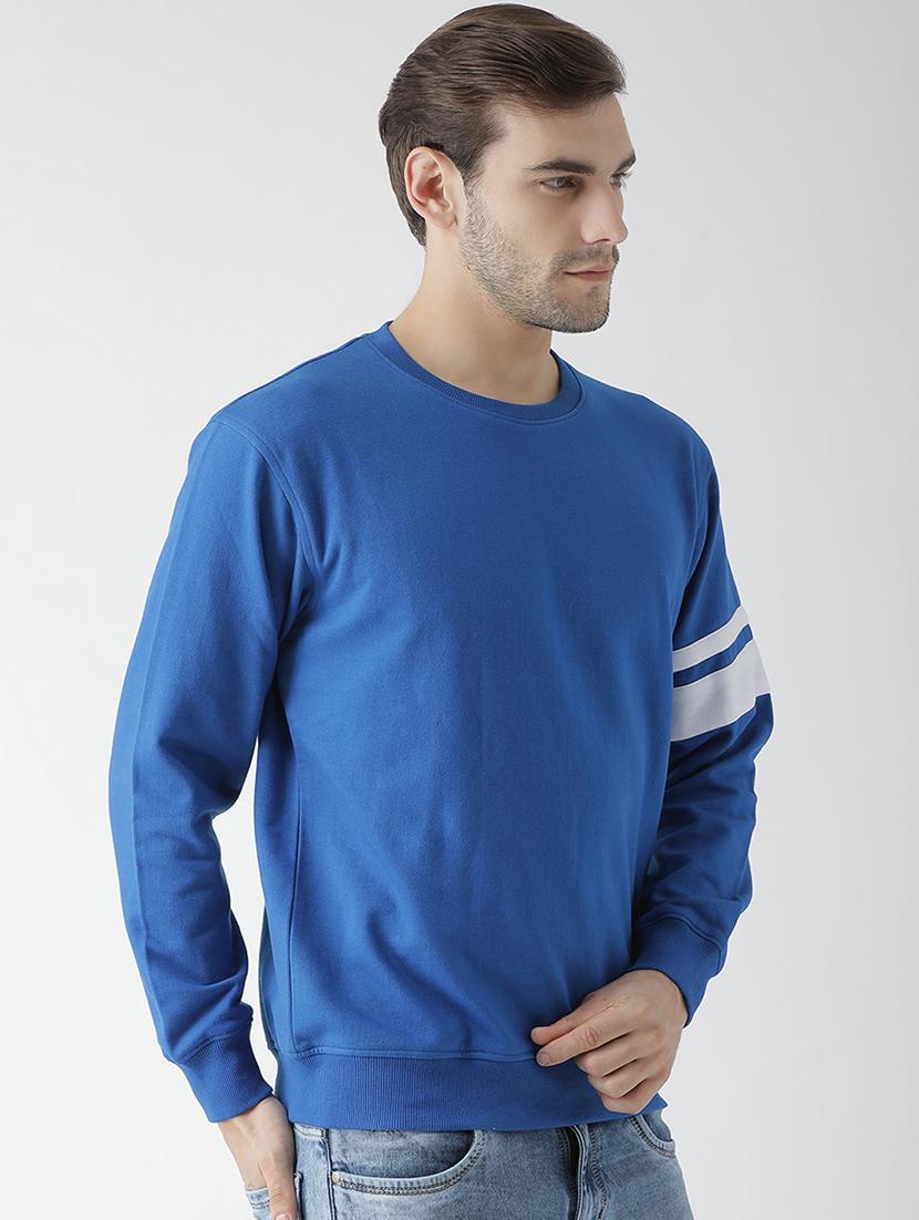 blue fleece sweatshirt - 15670923 - Zoom Image - 2