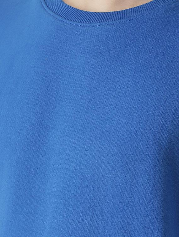 blue fleece sweatshirt - 15670923 - Zoom Image - 5