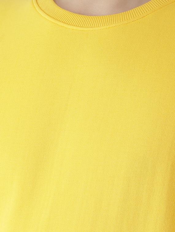 yellow fleece sweatshirt - 15670929 - Zoom Image - 5