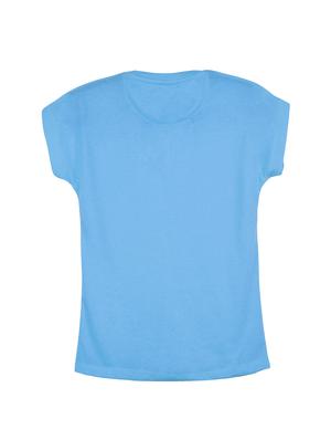 blue cotton blend top - 15673168 - Standard Image - 2