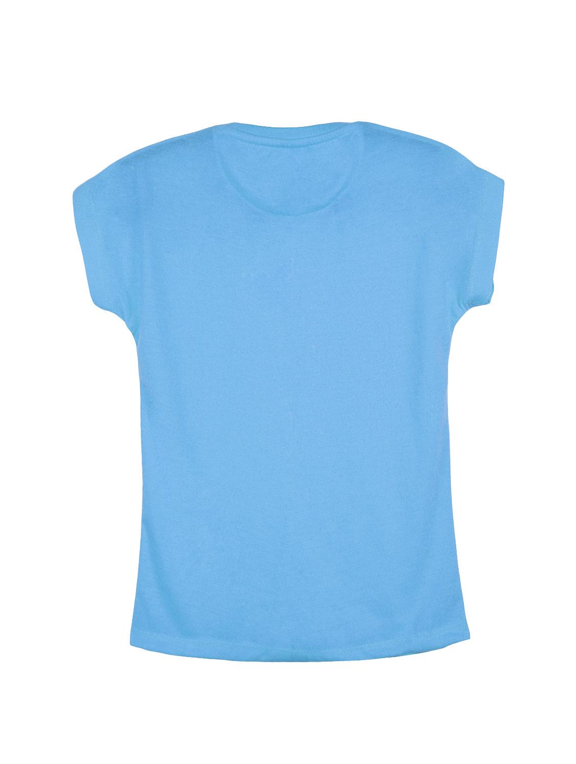 blue cotton blend top - 15673168 - Zoom Image - 2